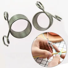 Жаккардовая Игла DIY инструмент для вязания костяшки 1 шт. направляющие плетеные наперсток популярные аксессуары для шитья из нержавеющей стали