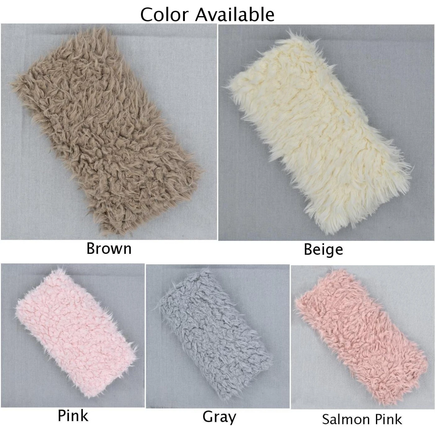 Реквизит для фотосессии новорожденных одеяло из искусственного меха фон