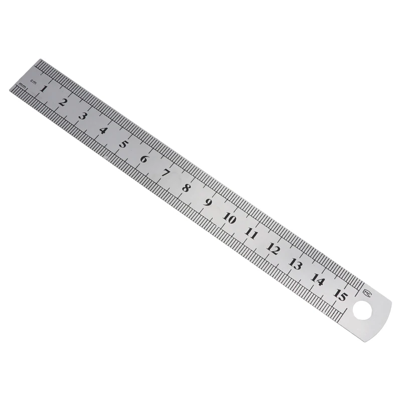 Thick steel rule eraser material double sided hardware tools for office and school kawaii | Дом и сад