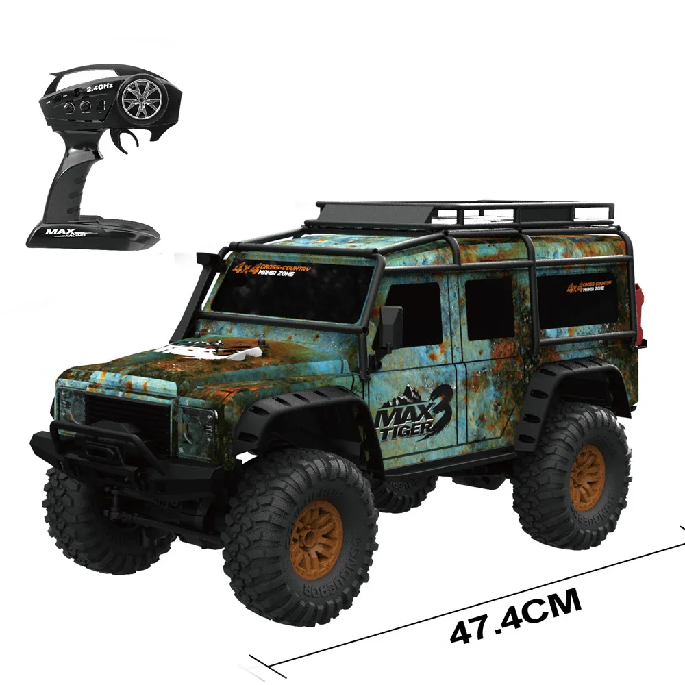 RBRC 1/10 2 4G 4WD Rc ралли пропорционально Управление Ретро внедорожных восхождение RC