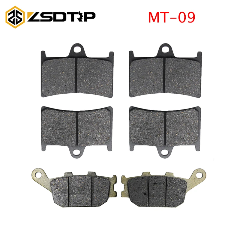 

ZSDTRP 3 пары полуметаллических тормозных колодок мотоцикла Набор для Yamaha MT-09 MT09 2014 2015 2016 передние тормозные колодки и задние тормозные колодки
