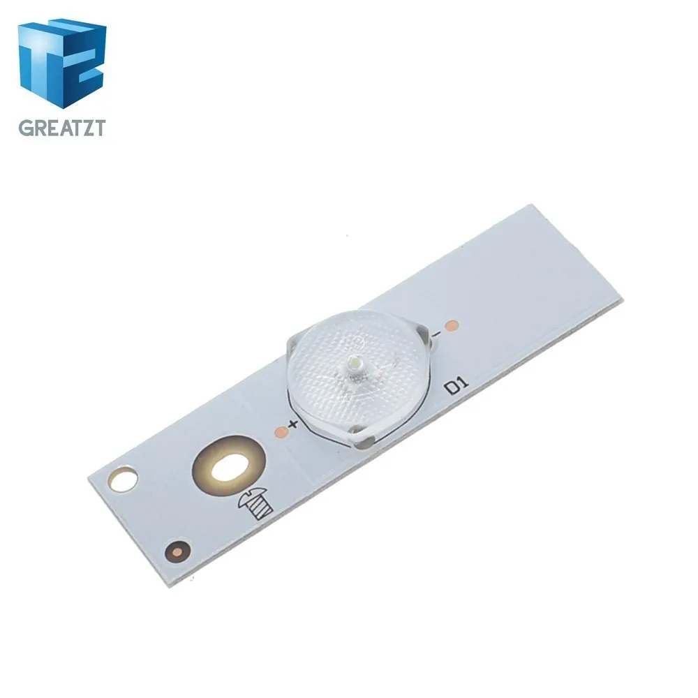 GREATZT 10 шт. 3 в SMD лампы с оптическими линзами Fliter для 32-65 дюймов светодиодный ремонт телевизора
