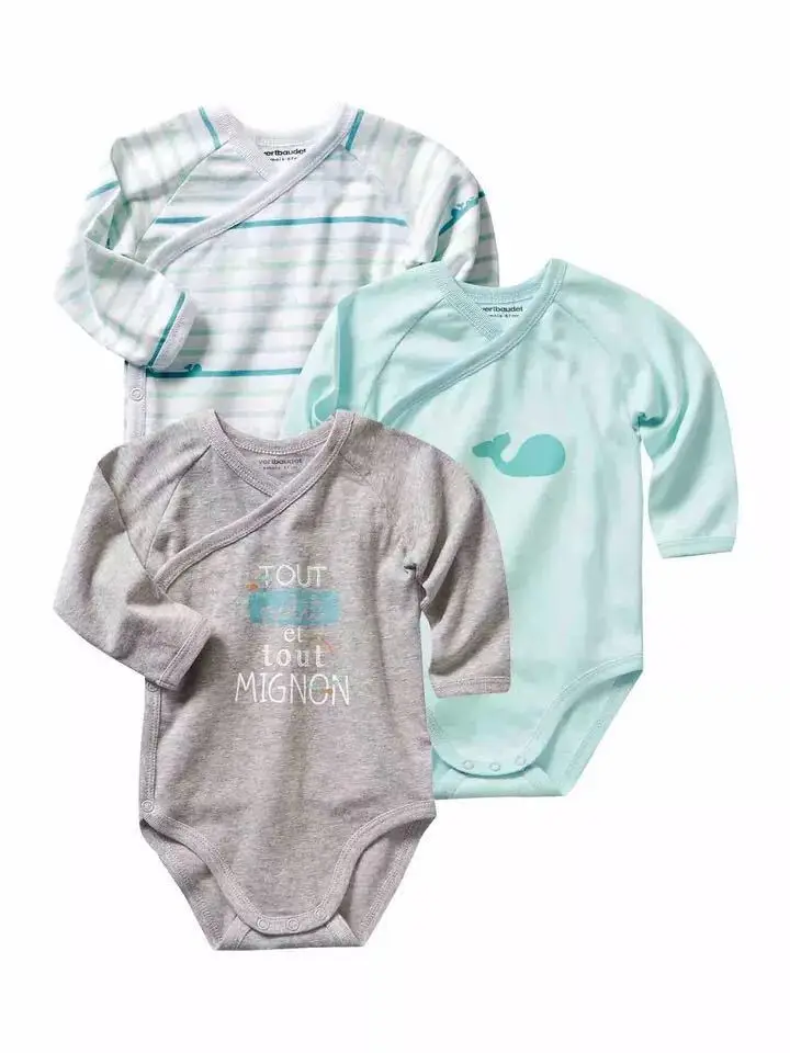 Хлопковая одежда для новорожденных с длинным рукавом Буддийский монах|Платья| |