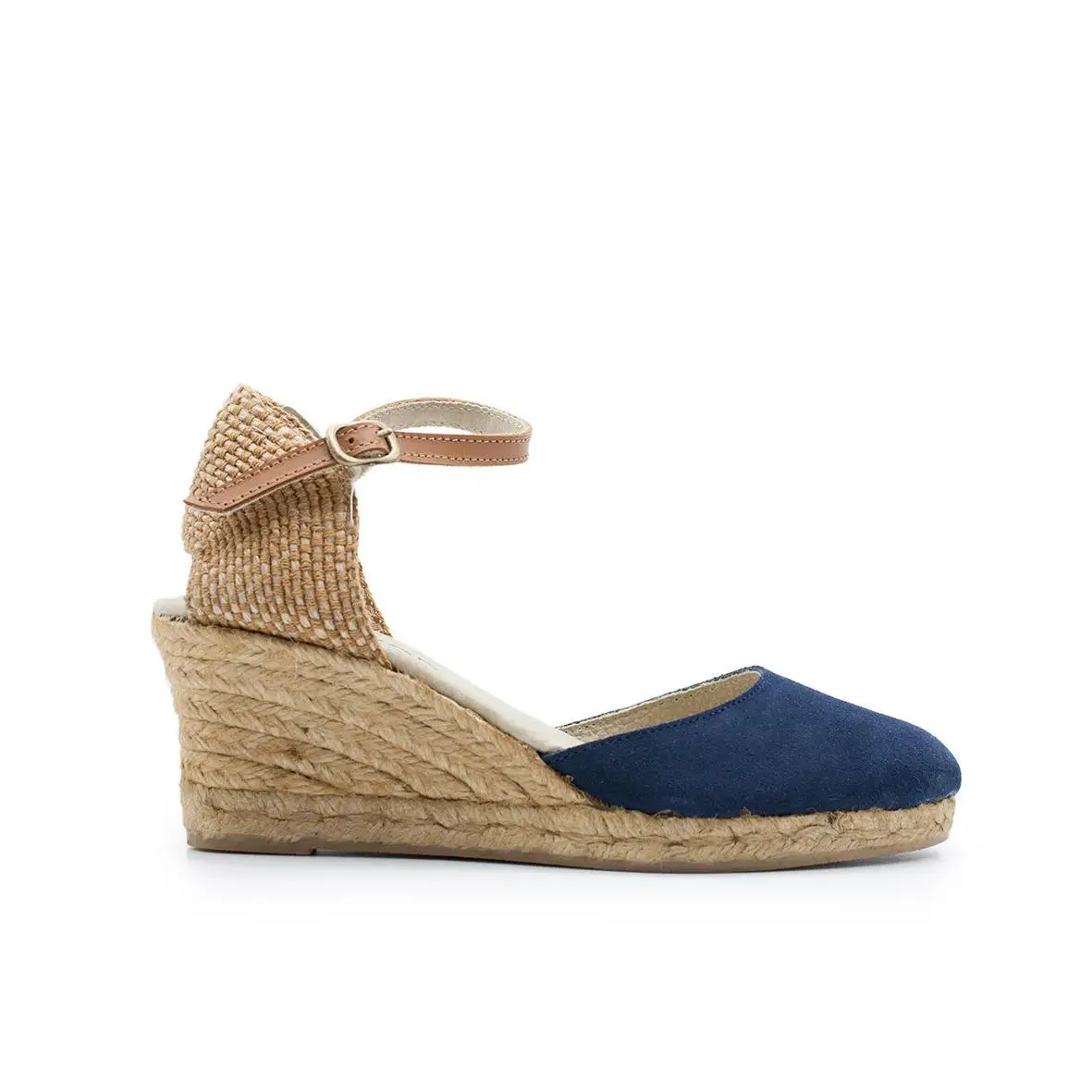 ZAPSHOP-WOMAN-SKIN-ESPARTOS DE CUNA-SANDAL CUNA Для женщин-темно-синий | Обувь