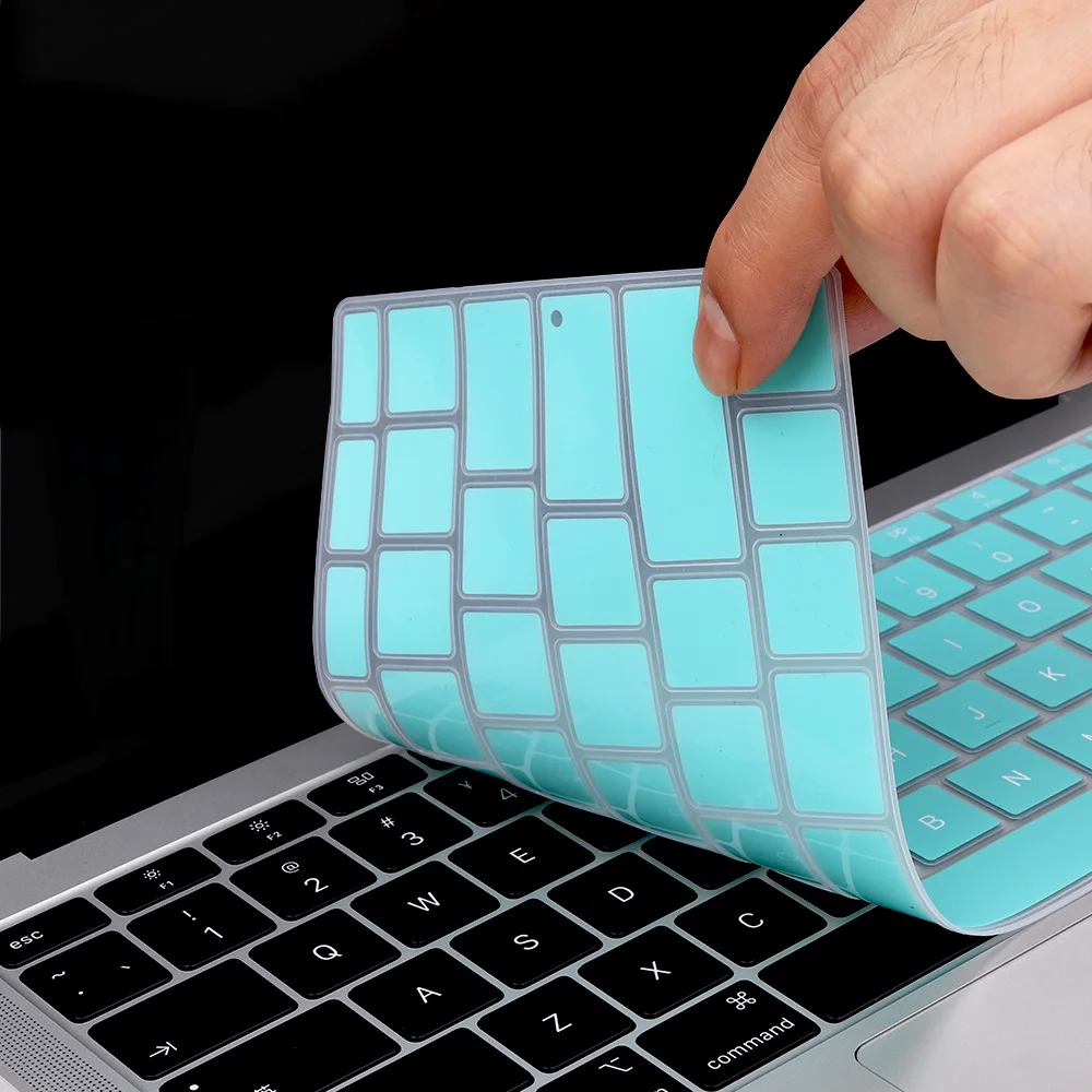 Redlai силиконовый мягкий ТПУ Клавиатура чехол для Apple MacBook новейший Air 13 A1932 Английский алфавит клавиатура кожа протектор