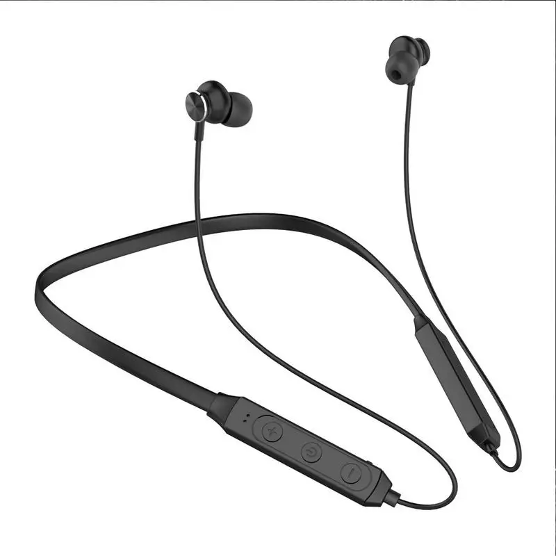 Беспроводная bluetooth гарнитура Спортивная задняя Голосовое управление ожерелье