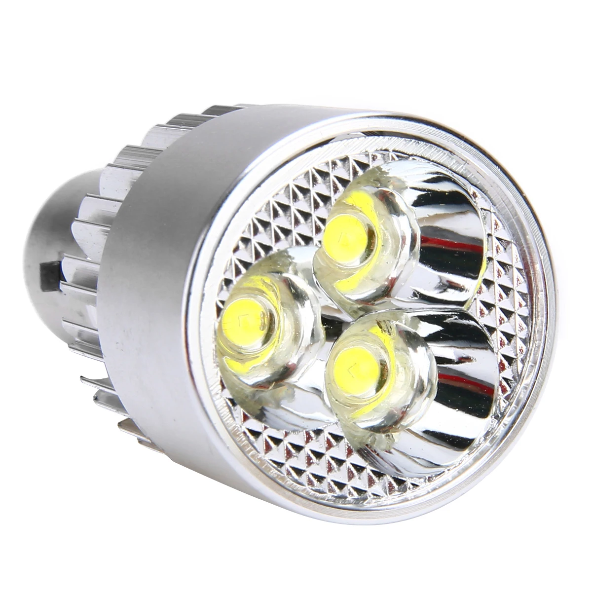 1 шт. универсальный мотоцикл BA20D 9W 3LED Мотоцикл головной светильник Точечный