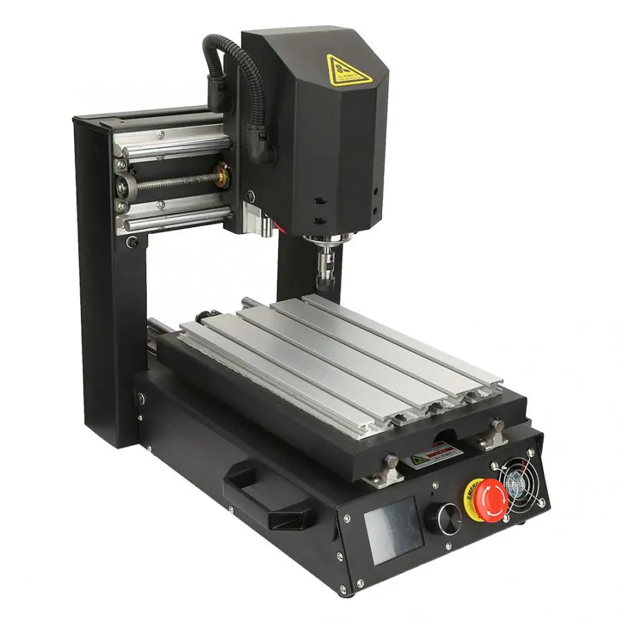 Cnc 400W высокопрочная стальная интегрированная настольная гравер машина с ЧПУ