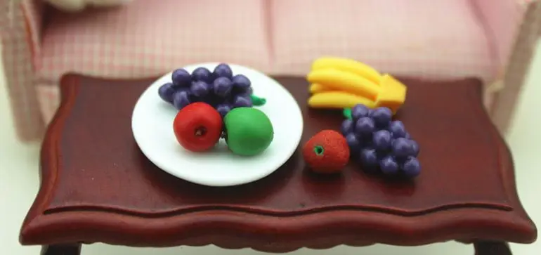 Милые аксессуары для кукольного домика 1/12 1 шт. миниатюрная мини-Статуэтка из