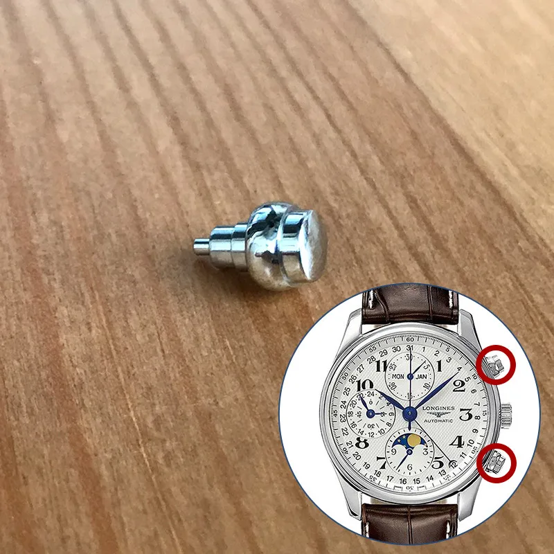 Стальной Толкатель для Longines Watchmaking традиционный Master Коллекция мужских 40 мм L2.673.4