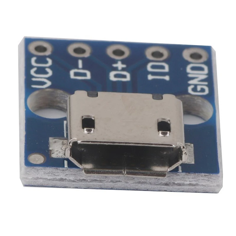 10 шт. мини USB поворотный Dip интерфейс Seat 5V блок питания Конвертер