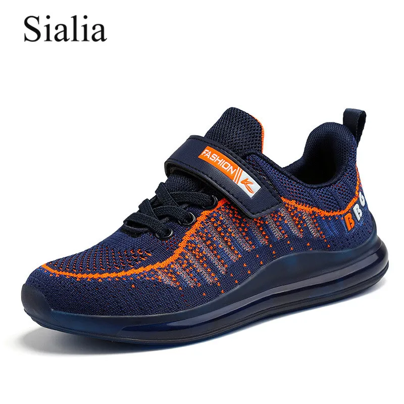 Sialia Children Casual Shoes For Kids Sneakers Boys Girls Breathablke Mesh Cushion Running Trainer Footwear 2019 | Детская одежда и