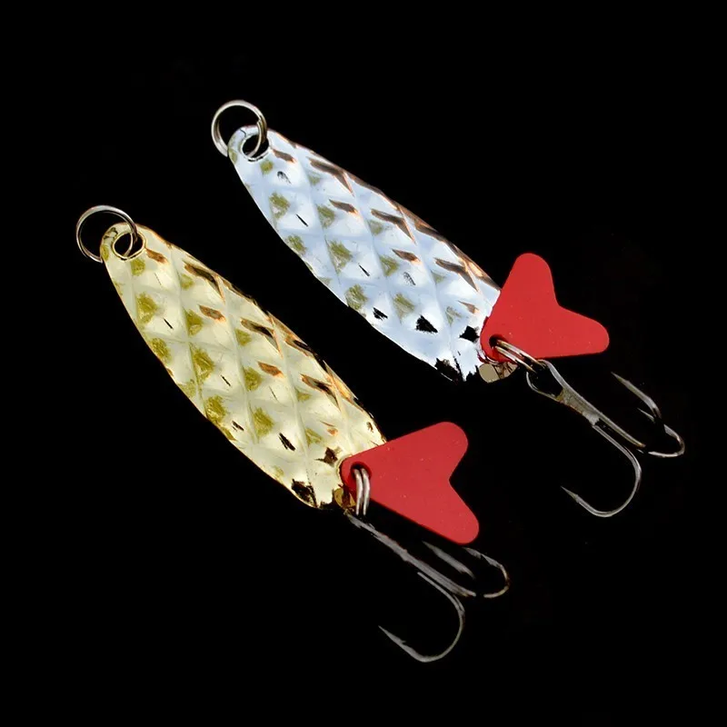 Рыболовная блесна в виде ананаса 3 шт./лот металлическая жесткая ромба