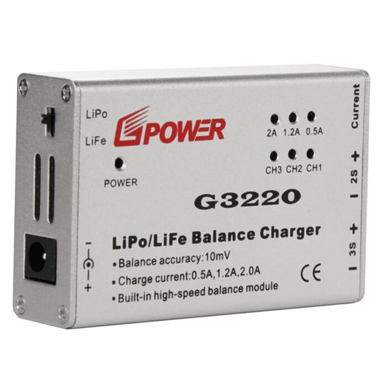 1 шт./компл. Портативный Lipo Батарея G3220 + 12V2A Скорость баланс Зарядное устройство