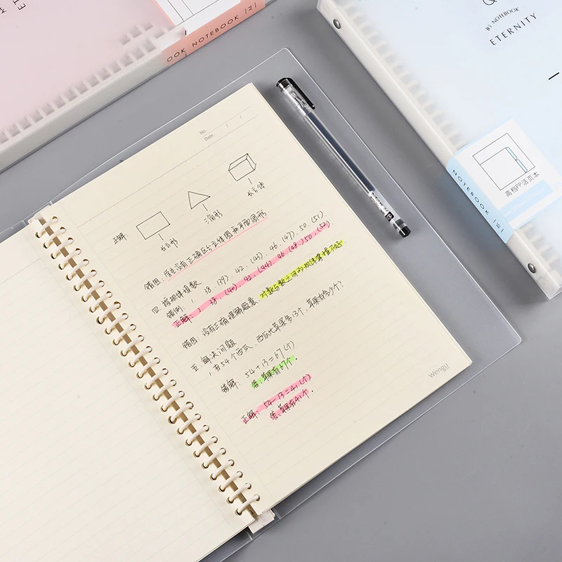 A5 B5 макарон цветной маленький свежий блокнот с отрывными листами Корея простой