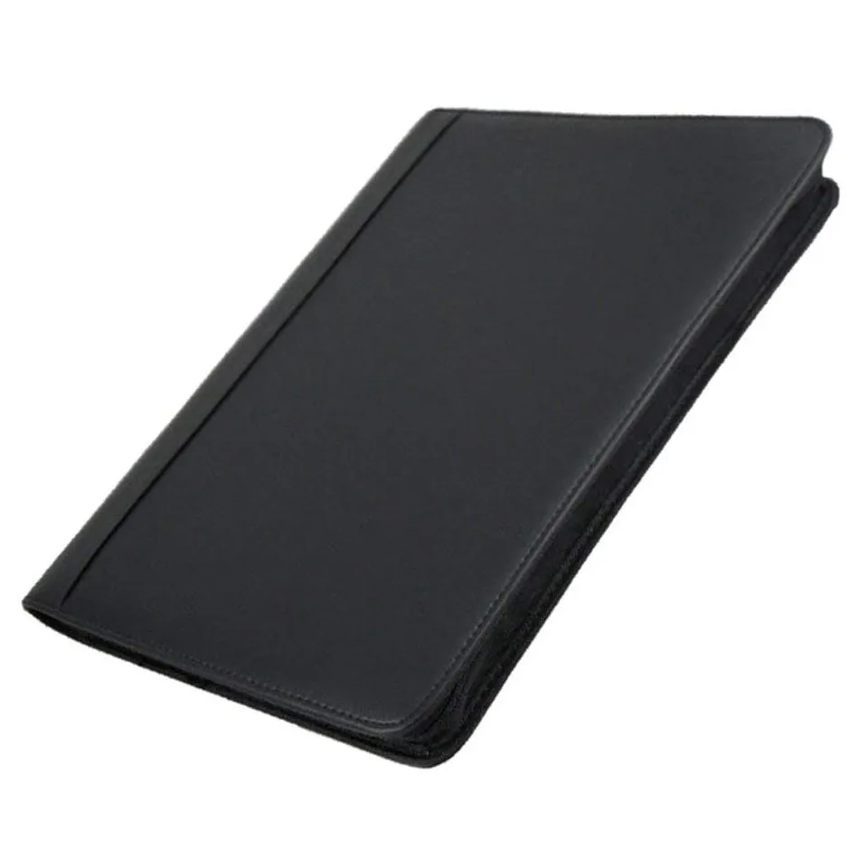 

Hot sale Conference Folder Ring Wallet PU Leather A4 Holder For Business Meetings Business