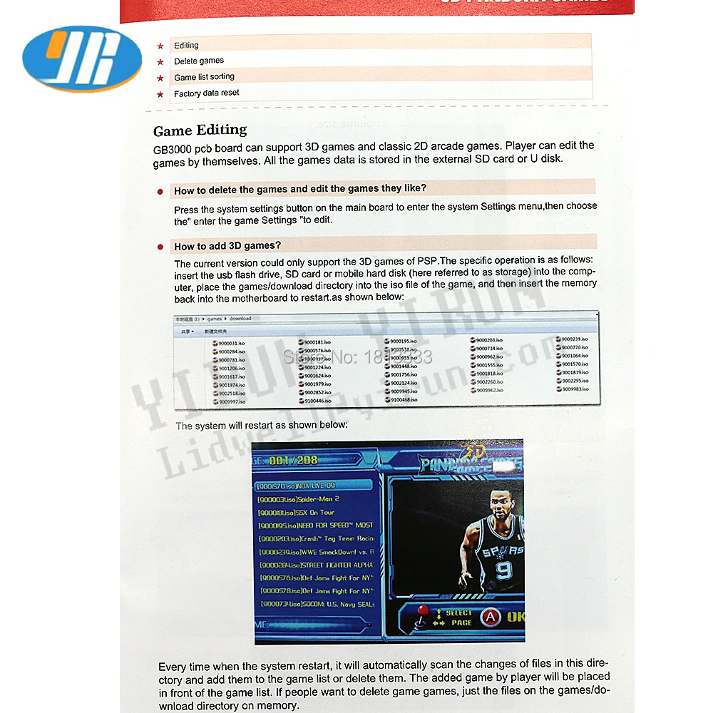2200 в 1 Аркада консоль с Tekken 6 3D игры корейский/английский/японский джойстик