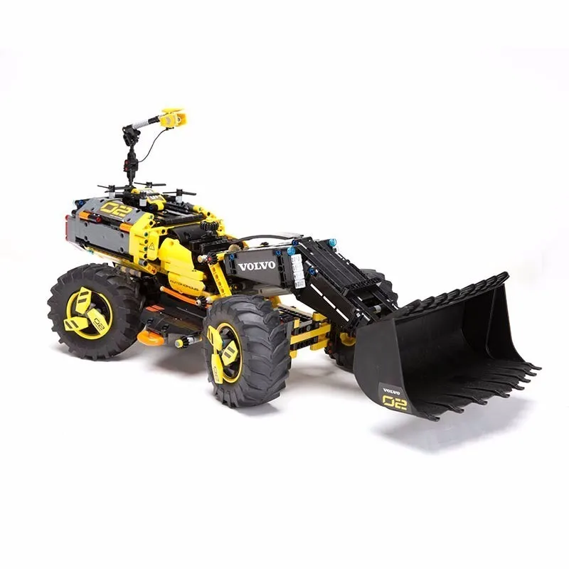 Technic Science детские строительные игрушки Volvo концепция колеса автомобиля Сборка