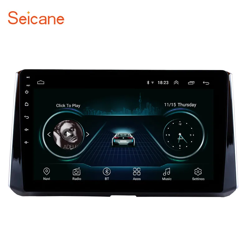Seicane Android 8 1 10 &quotдля 2019 Toyota Corolla головное устройство HD сенсорный экран радио gps