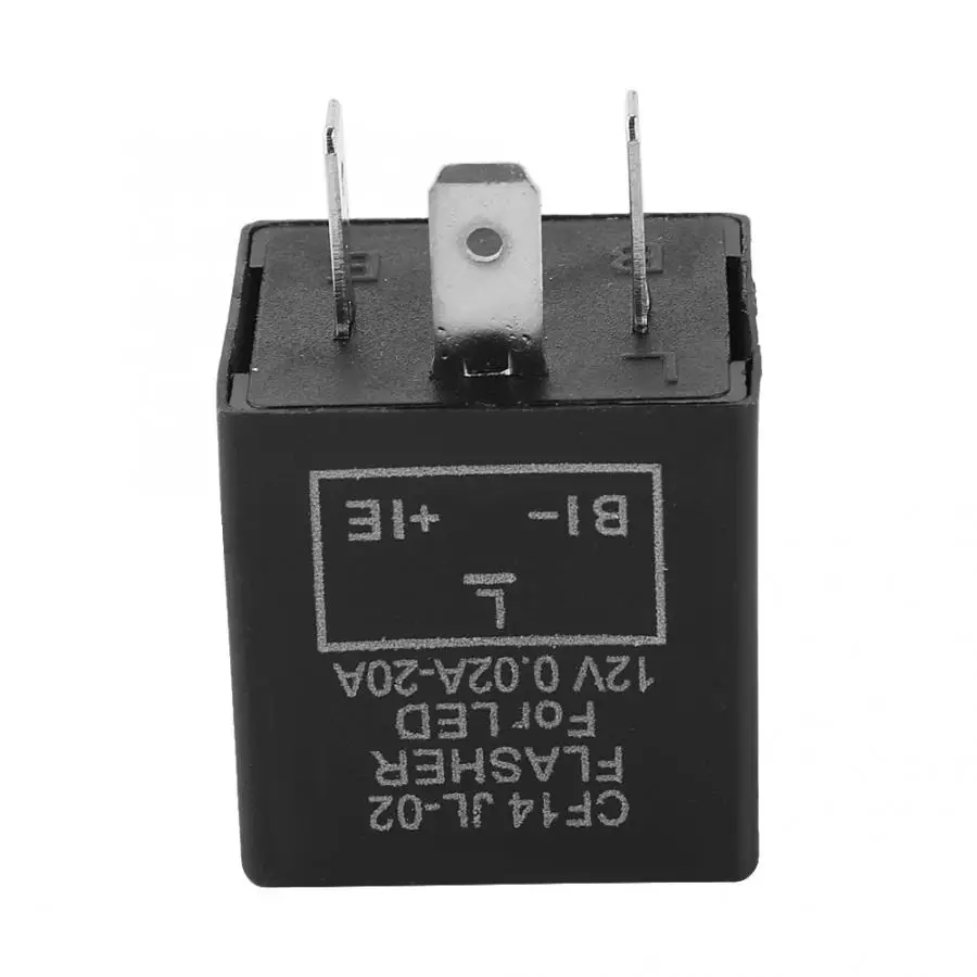 3 х контактный автомобиль мотоцикл Светодиодный проблесковый маячок реле 12V
