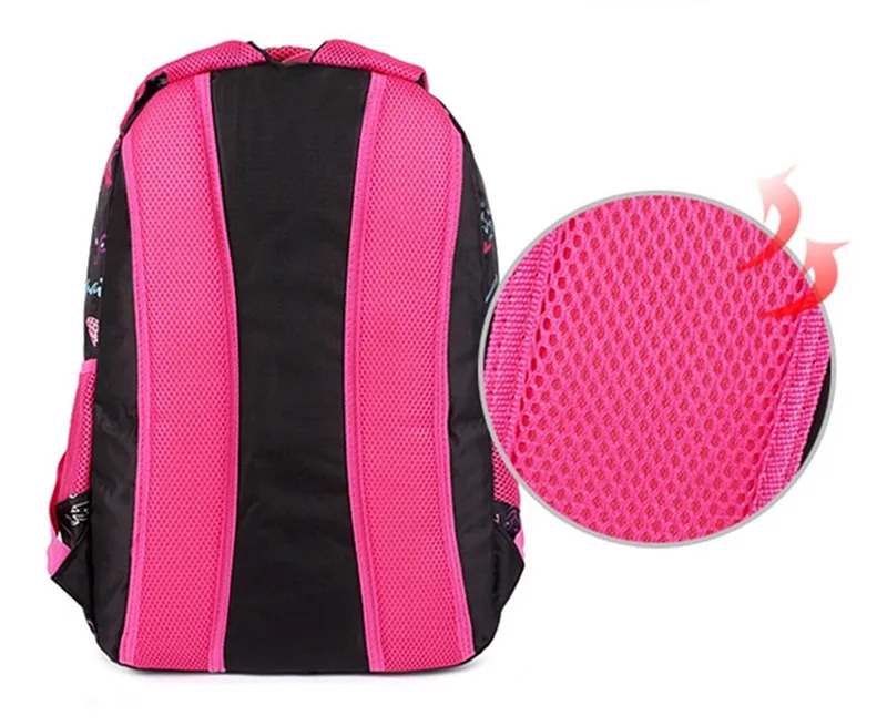 Горячая Распродажа 4 вида цветов школьные сумки для девочек новый брендовый