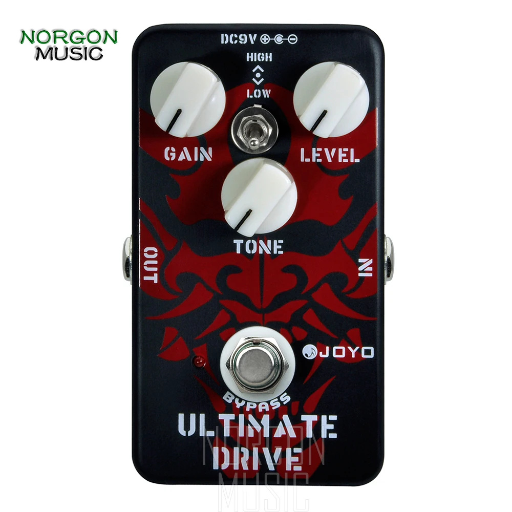 Joyo JF 02 Ultimate Overdrive электрогитара педаль эффектов Высокий/низкий тон переключатель
