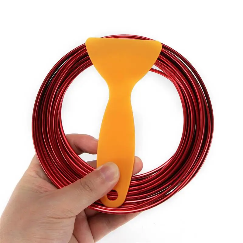 5m Car Interior Sticker Decor Instrument Panel Durable Eco-Friendly PVC Line Electroplating Red Auto Decoration Strip | Автомобили и