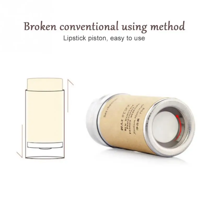 75 г натуральный воск для волос на водной основе укладки с помпоном моделирующий