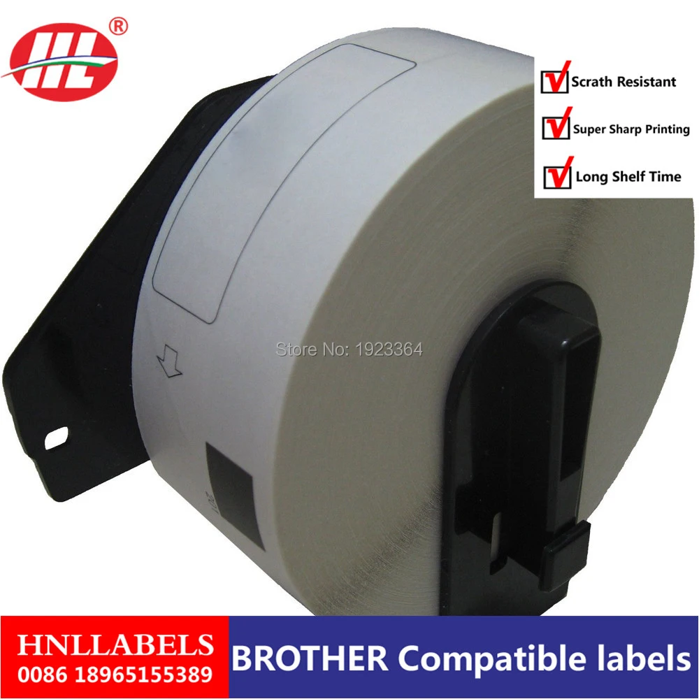

50X Rolls COMPATIBLE DK11201 DK 11201 BROTHER Standard Address Label 29x 90mm with Permanent Cartridge