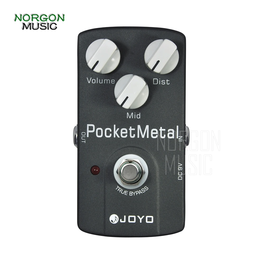 Joyo JF 35 Карманный металлический гитарный овердрайв эффекты Педали аксессуары
