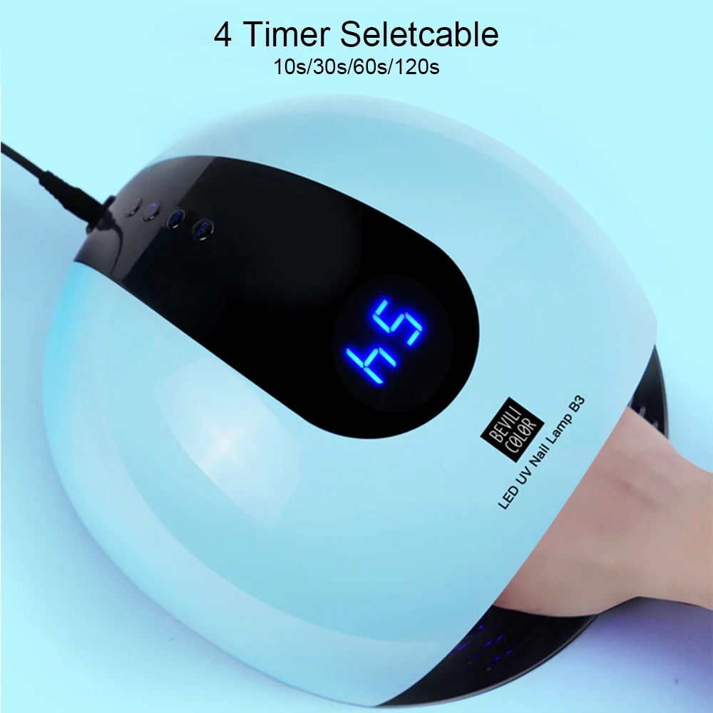 50 Вт красочная УФ светодиодная лампа Manucure 36leds машина UV Ongle Сушилка для ногтей