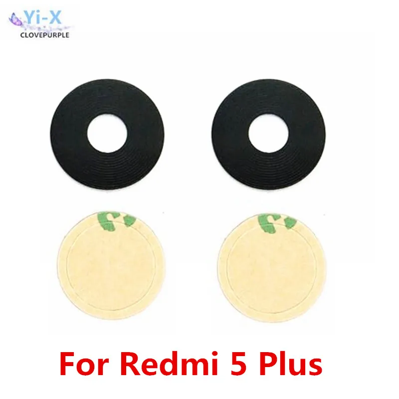 

Rear Back Camera Glass Lens for Xiaomi Redmi 5 Plus with Sticker