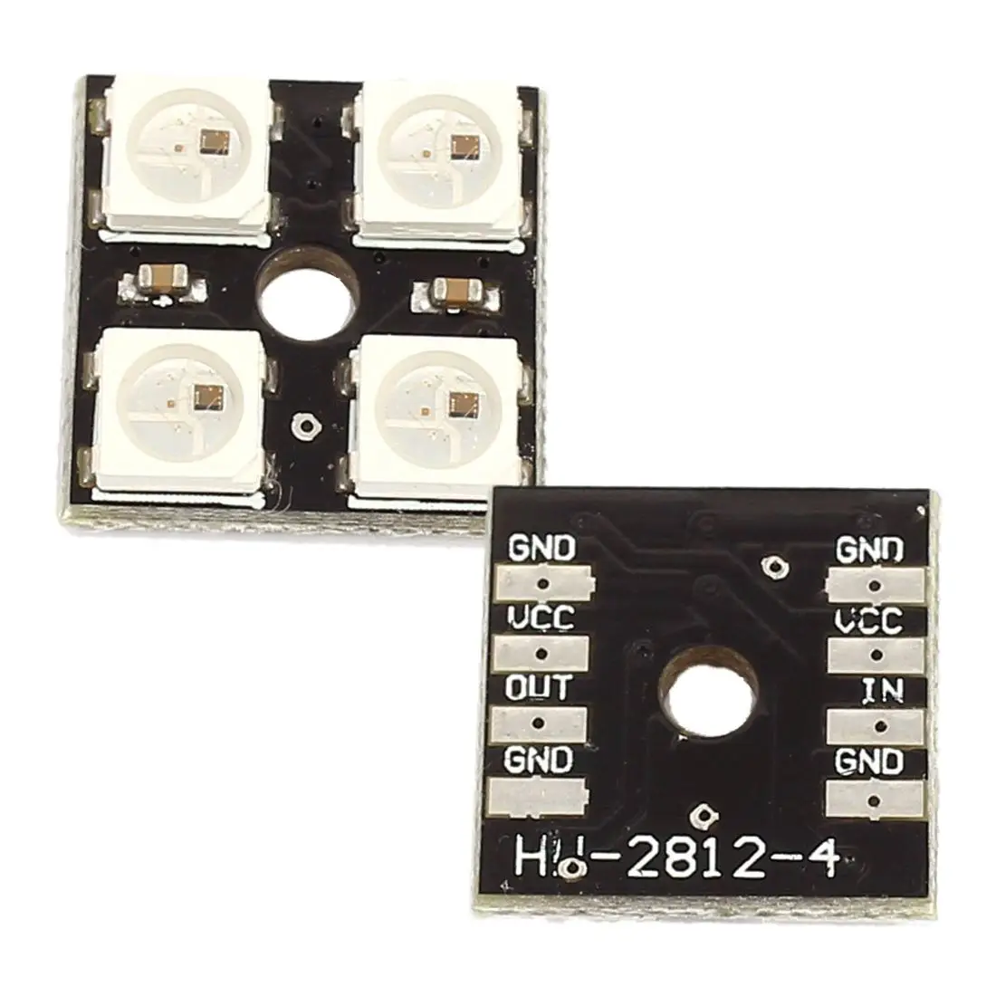 Полноцветный светодиодный модуль WS2812B-4-Bit RGB драйвер | Лампы и освещение