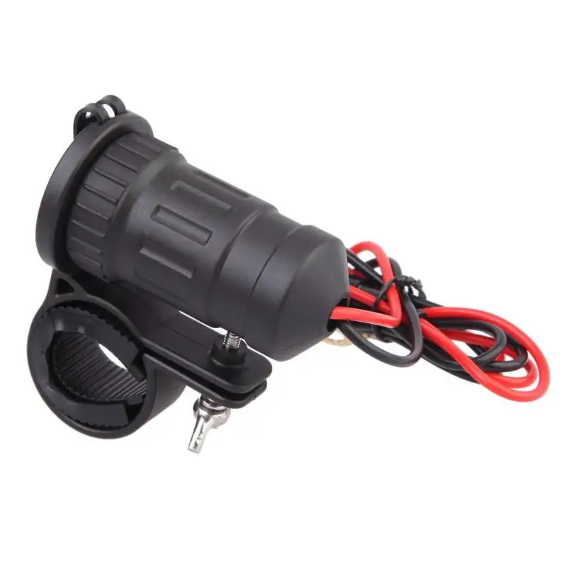 12V 24V Водонепроницаемый Мотоцикл Зарядное устройство Moto Руль USB зарядное адаптер