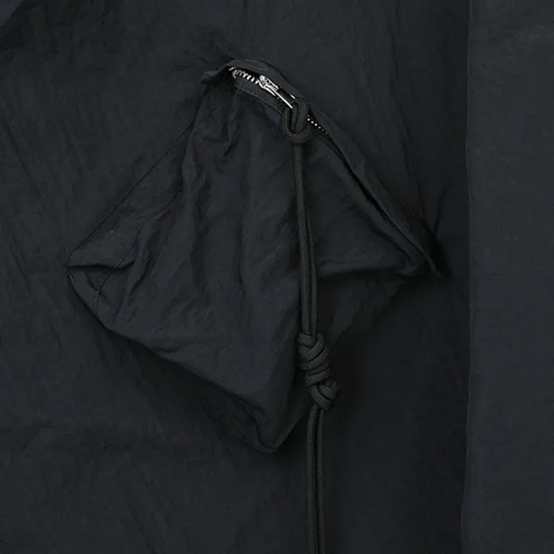 CHICEVER для женщин подпушка куртка пальто с капюшоном Batwing длинным рукавом