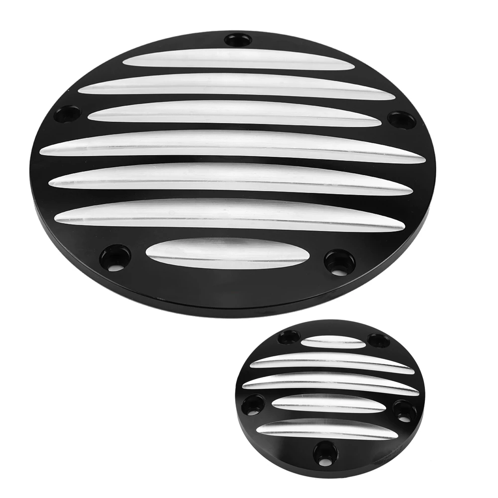 2 шт. CNC алюминиевые мотоциклетные Дерби Чехлы таймера для туринга Dyna Softail Evolution