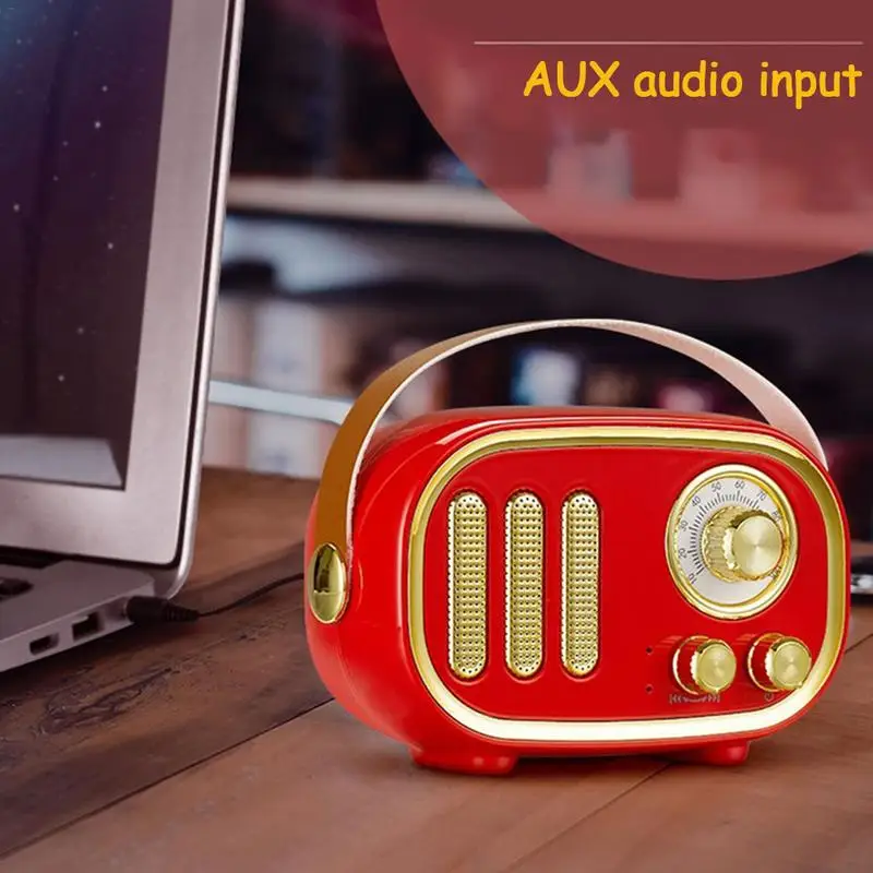 Классический ретро стиль Bluetooth динамик мини портативный мобильный телефон