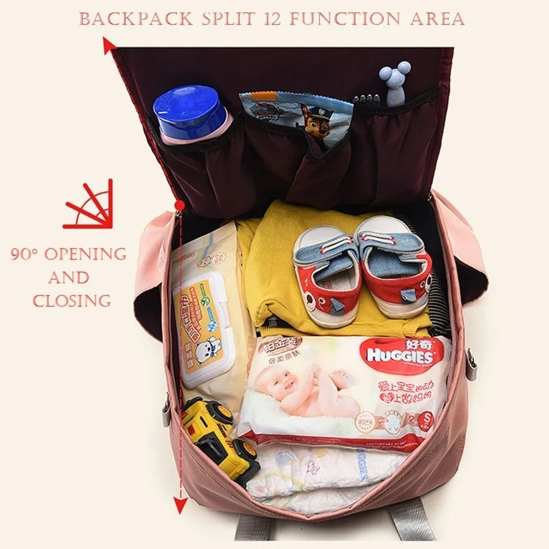 LIKETHIS водонепроницаемая сумка для мамы Многоуровневая вместительная путешествий