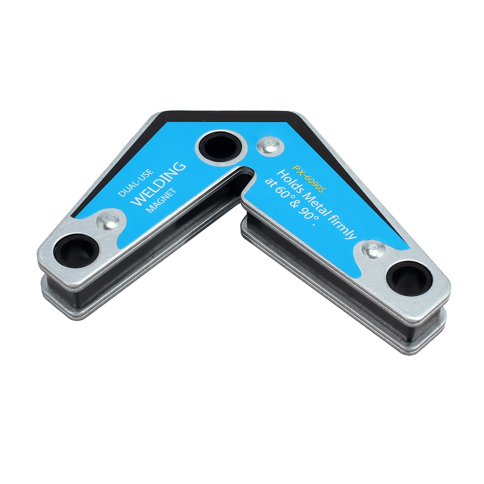 

PROSTER 2 PCS Mini Welding Magnets Neodymium Clamp Holder Never Degaussing Lifting Welding Positioner 60 90 degrees