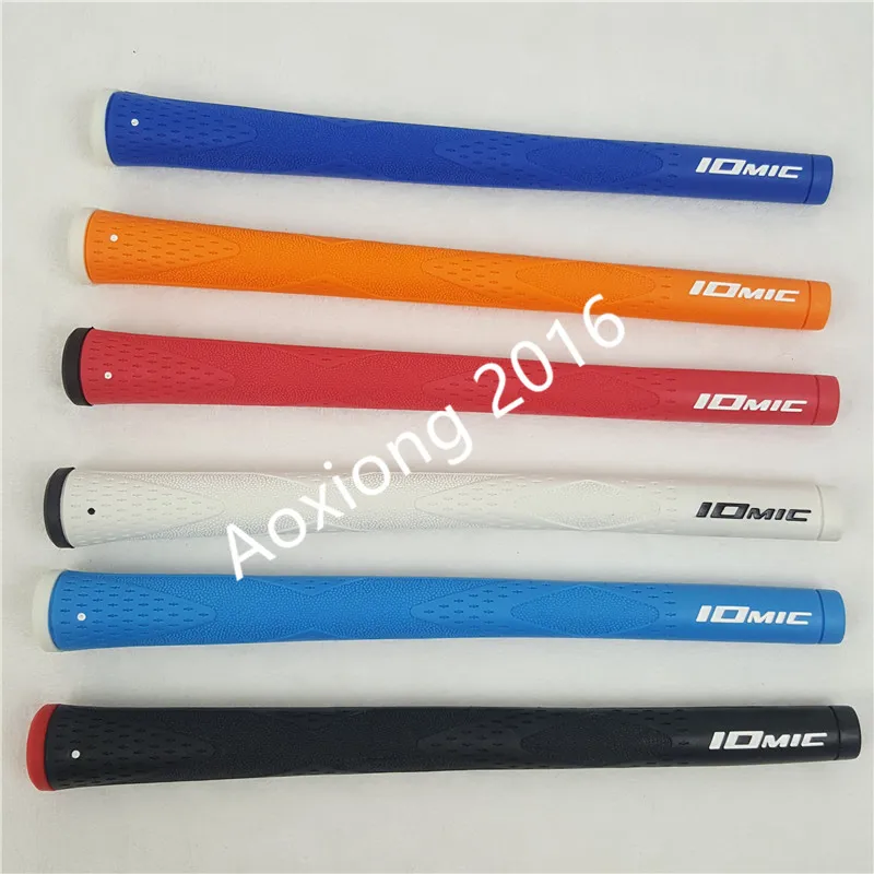 Новинка 2019 ручки для гольфа IOMIC высококачественные резиновые 6 цветов 10 шт./лот