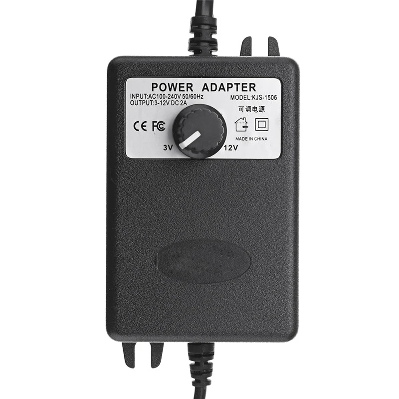 LEORY KJS-1506 3-12V 2A 24W DC адаптер питания Регулируемый напряжения импульсный источник |