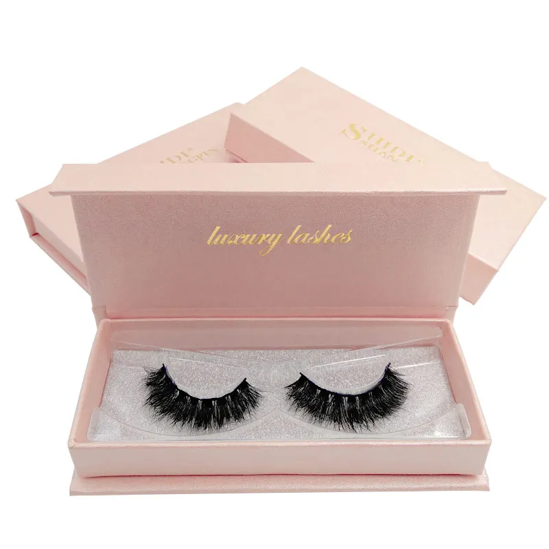 

1 Pair false eyelashes makeup natural long 3d real mink lashes soft eyelash fake eye lashes wirh 1 box packet