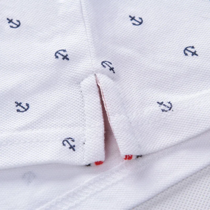 Новый бренд мужские поло S рубашки с принтами 100% хлопок короткий рукав Camisas