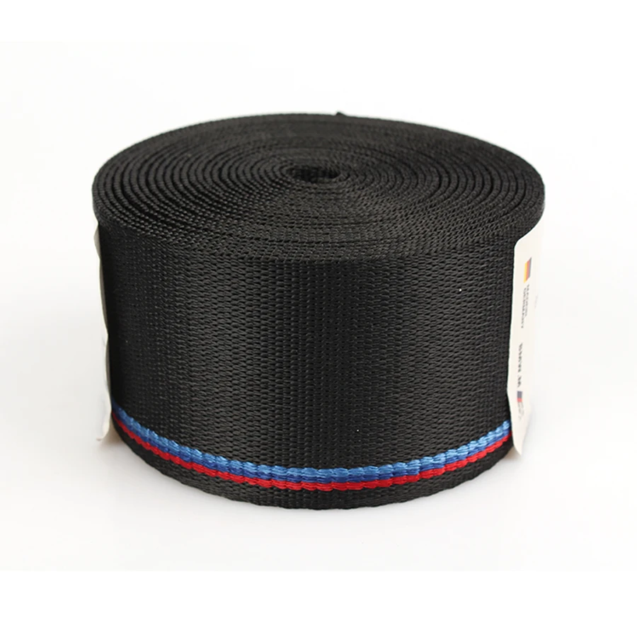 

Car Seat Belt Strip Auto Safety Webbing Racing Harness Ribbon Blue Red Wholesale For BMW
