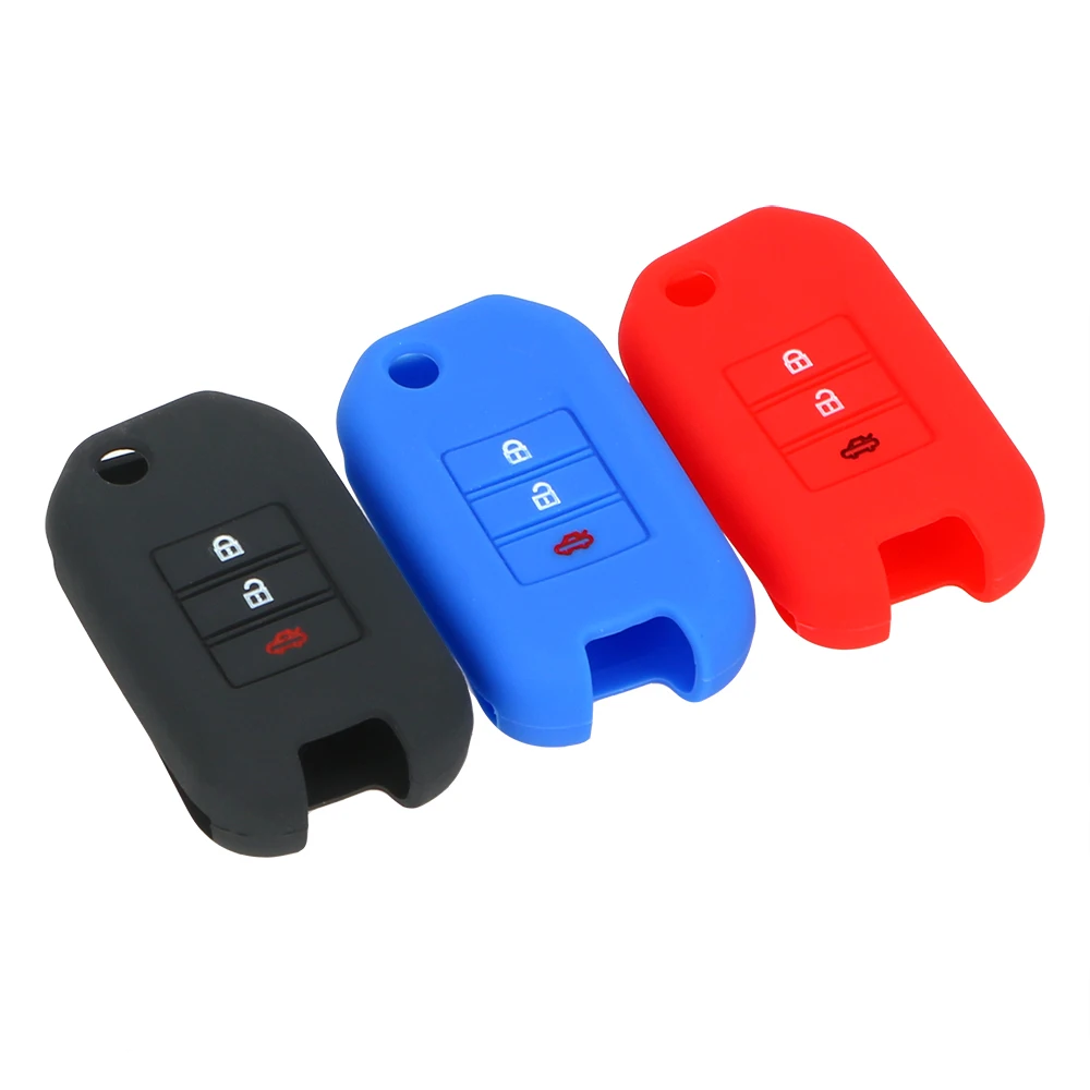 Корпус для автомобильного ключа силиконовый автомобиля чехлы Honda Civic