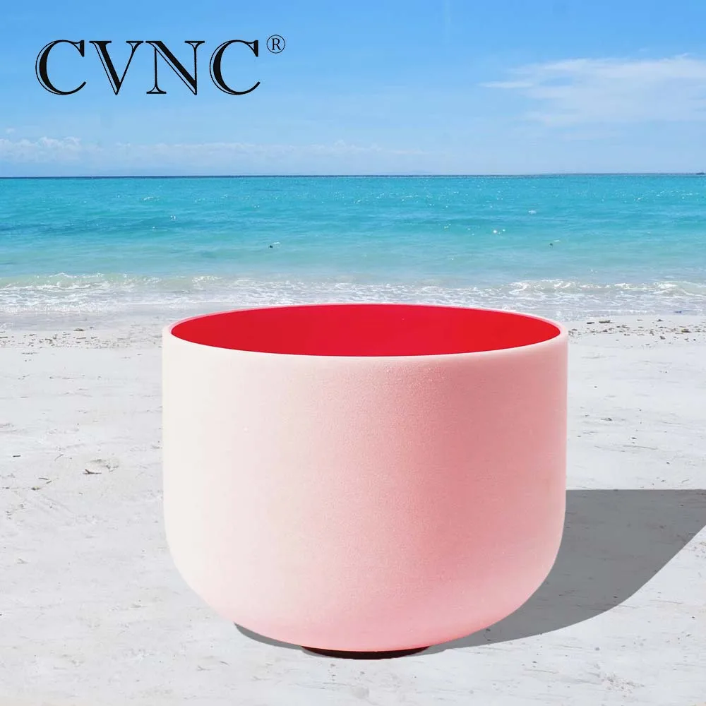 CVNC 432 Гц 8 &quotПримечание C # чакра надпочечников красный цветные матовые кристалл