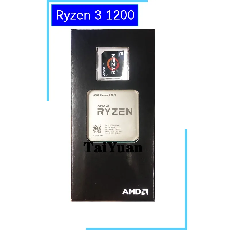 Четырехъядерный процессор AMD Ryzen 3 1200 R3 1 GHz YD1200BBM4KAE Socket AM4 | Компьютеры и офис