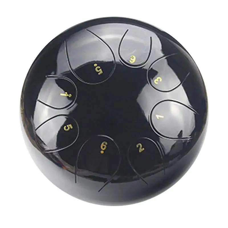 Бак барабана стальной язык повесить барабан с пятицветной шкалой 10 ''для