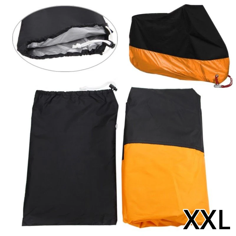 XXL мотоцикл водостойкий открытый UVProtective Мотоцикл Дождь вентилируемый Чехлы для