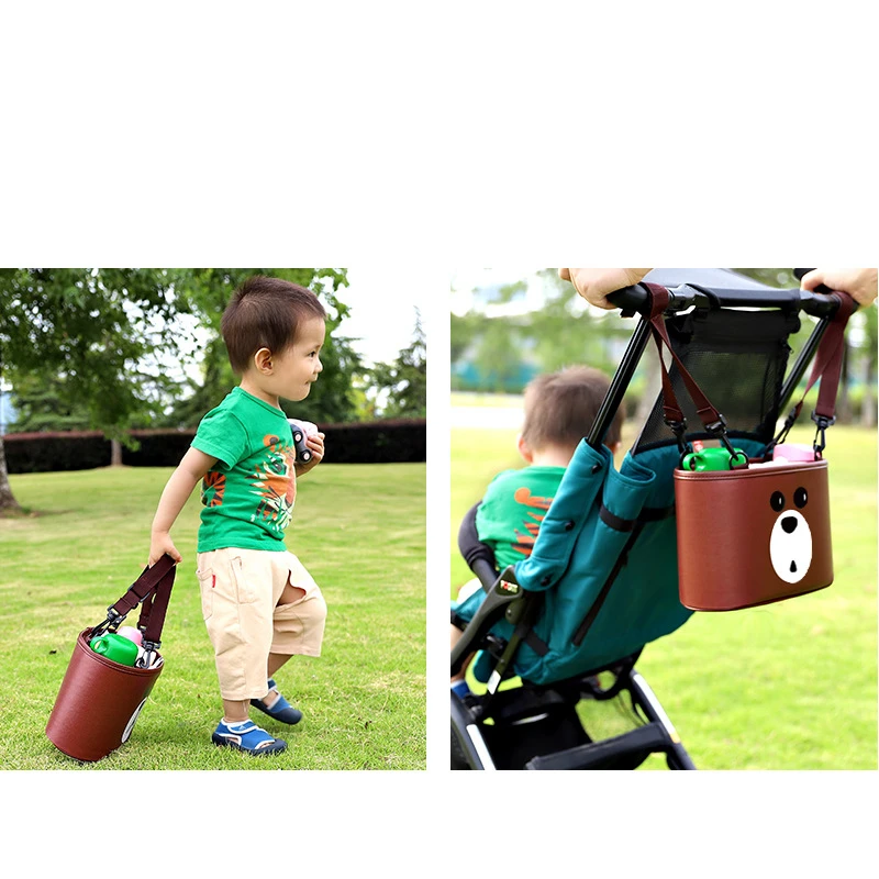 Мультяшная автомобильная сумка для хранения на спинку сиденья PU Симпатичный